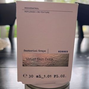 Korres Velvet Skin Drink Santorini Grape Resveratrol